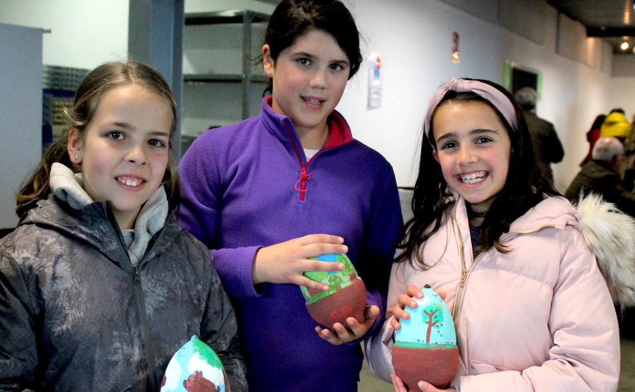 Pequeñas el año pasado con sus 'bellotinas' 