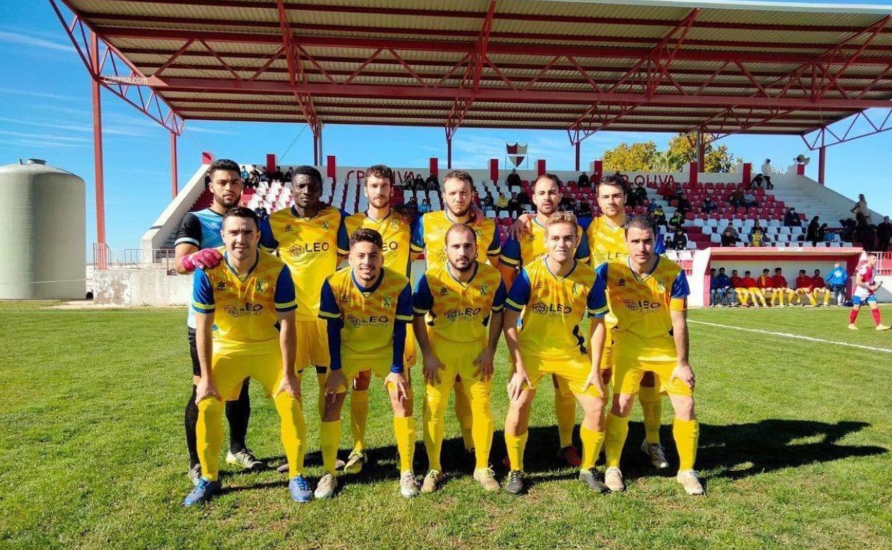 11 inicial de este domingo en Oliva de la Frontera 