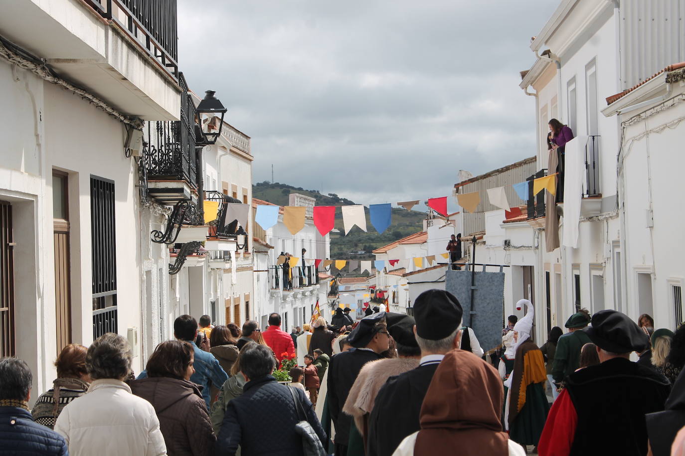 En imágenes, el II recibimiento de Carlos V en Monesterio