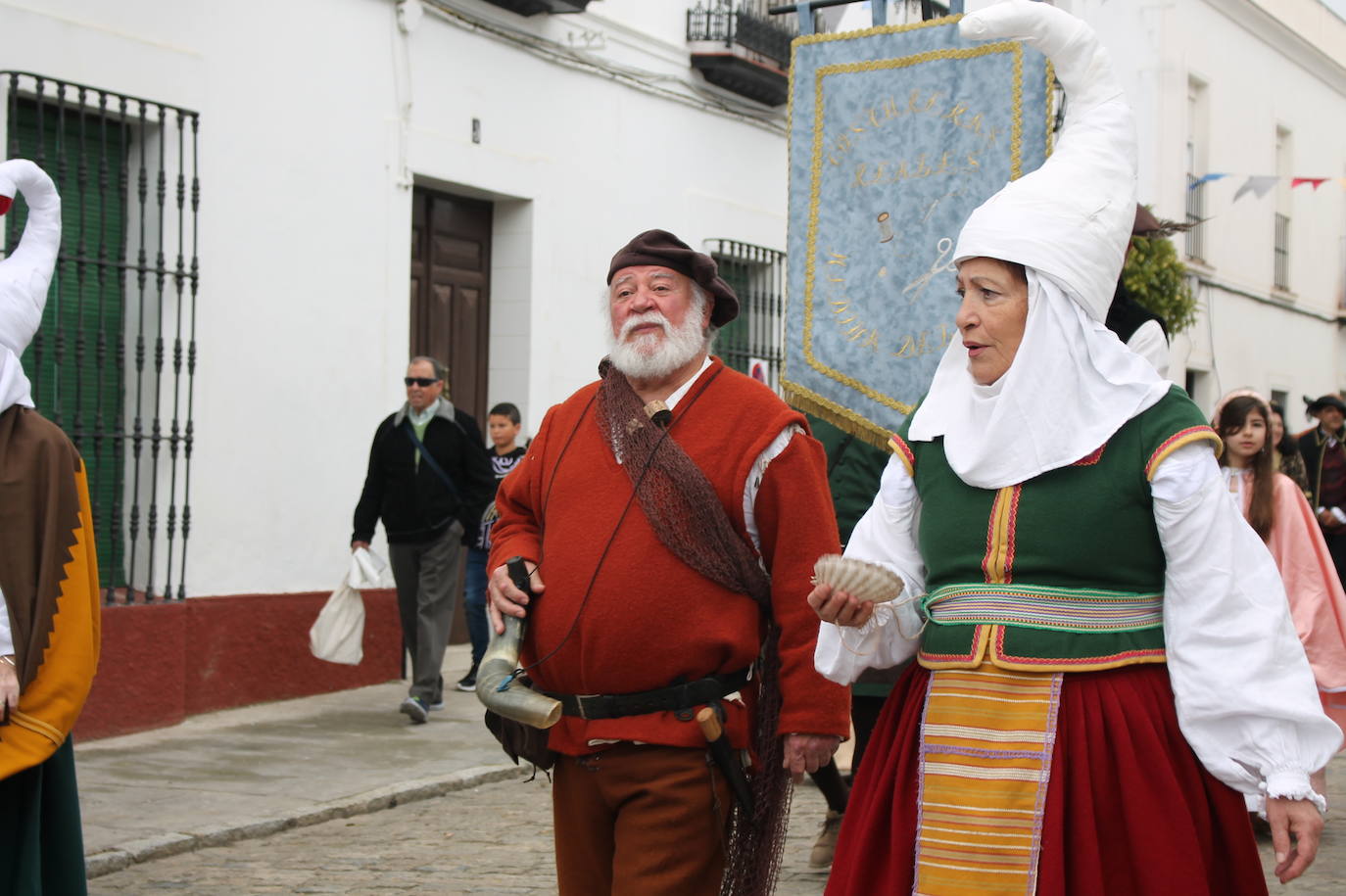 En imágenes, el II recibimiento de Carlos V en Monesterio