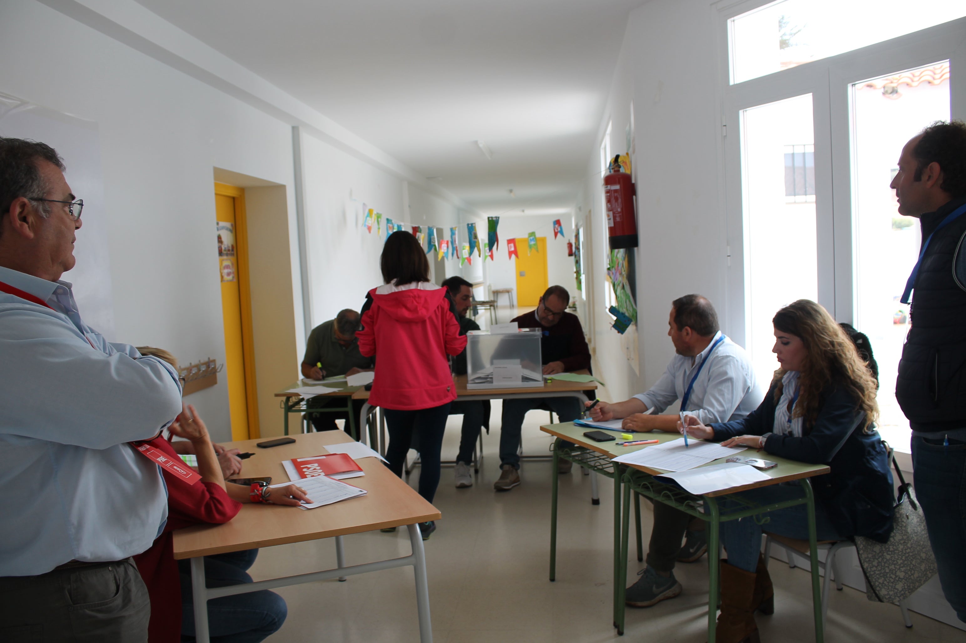 Jornada electoral en Monesterio