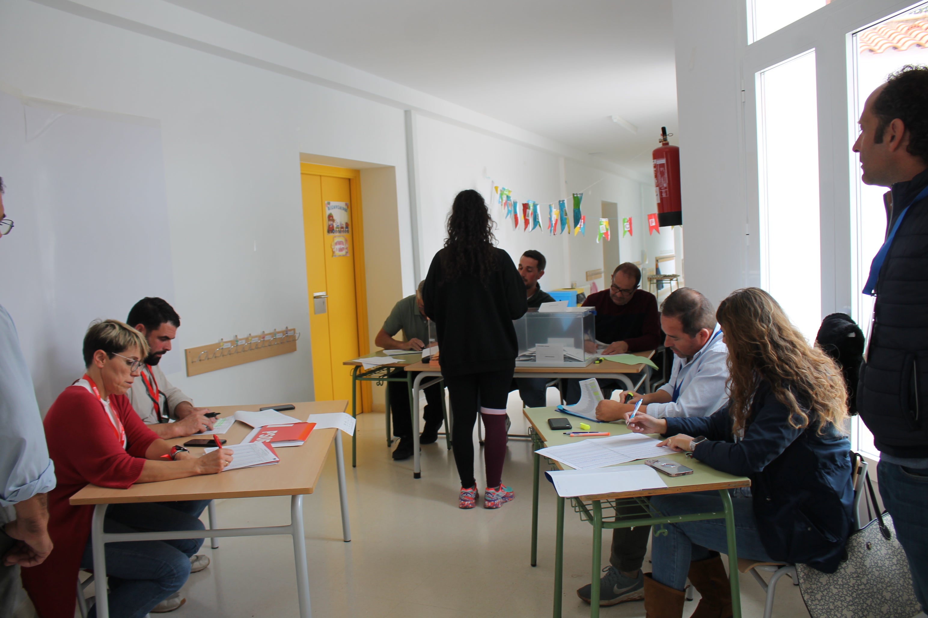 Jornada electoral en Monesterio