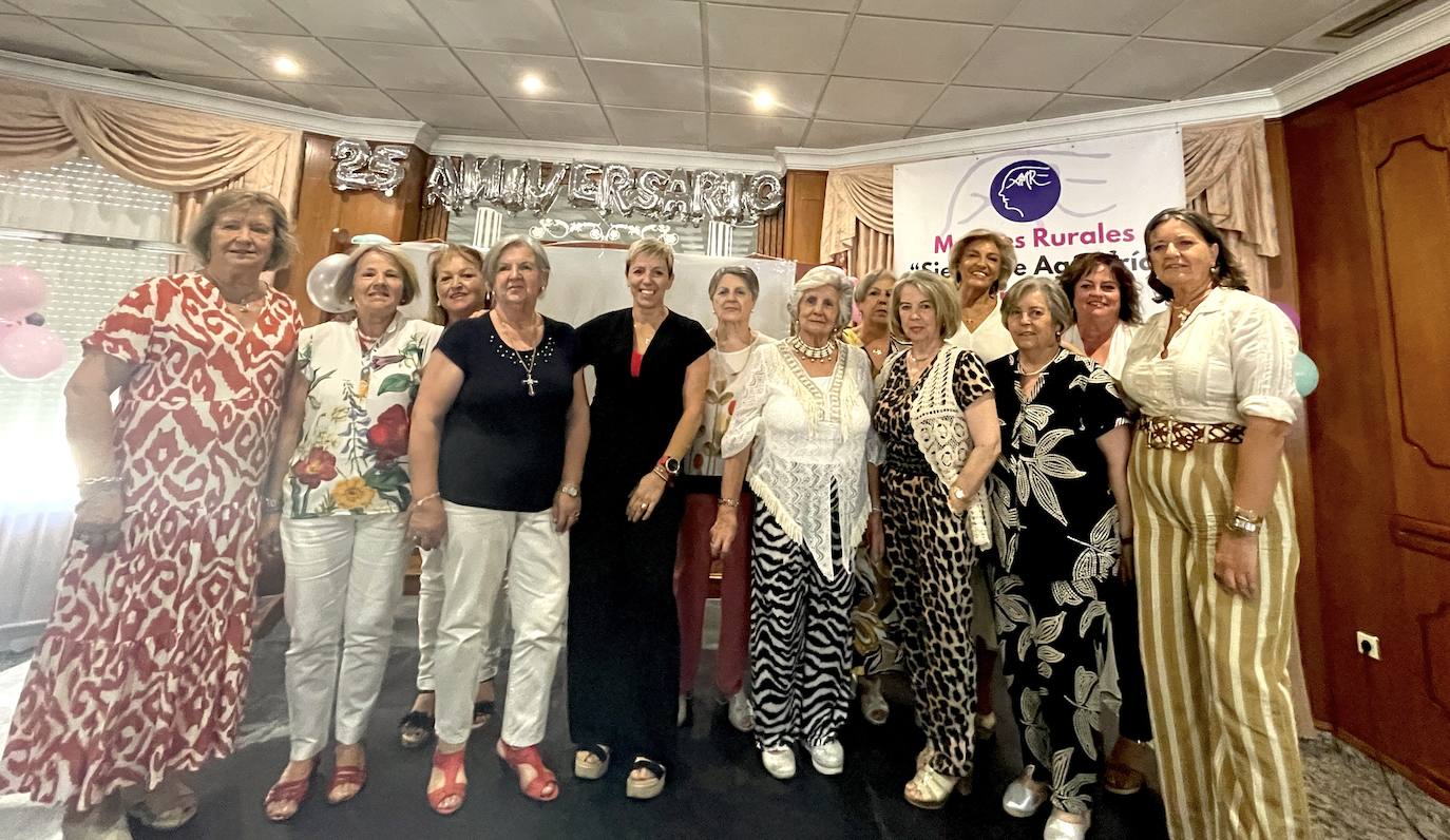 Comida de convivencia de las Mujeres Rurales 'Sierra de Aguafría' de Monesterio