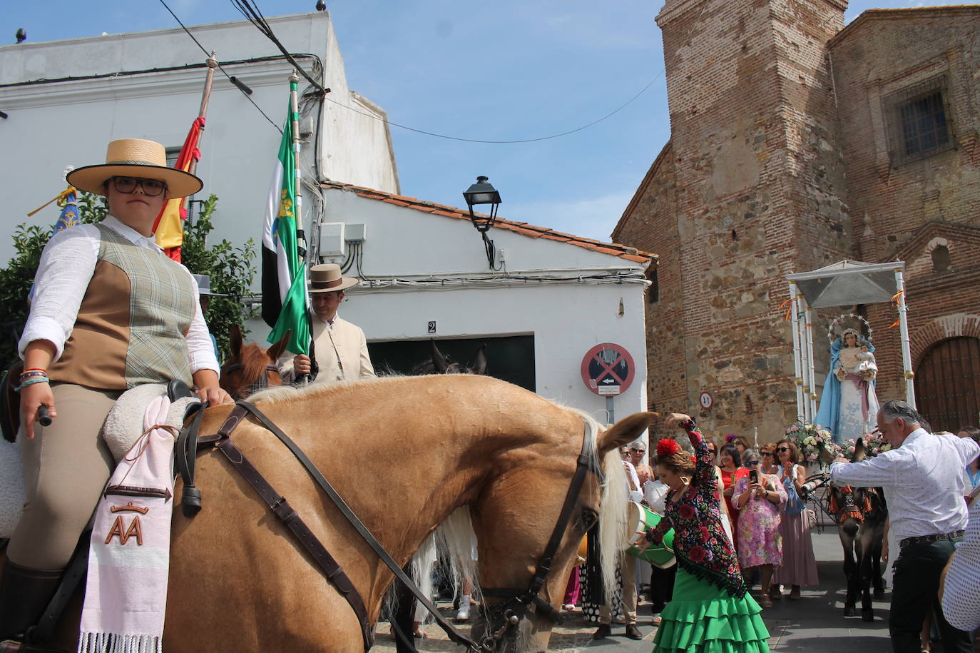 Procesión de la Virgen de Tentudía, patrona de Monesterio
