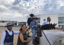 El paseo a caballo protagoniza el jueves de Feria en Monesterio