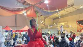 Burbujas de jabón y mucha animación para los más pequeños de la casa