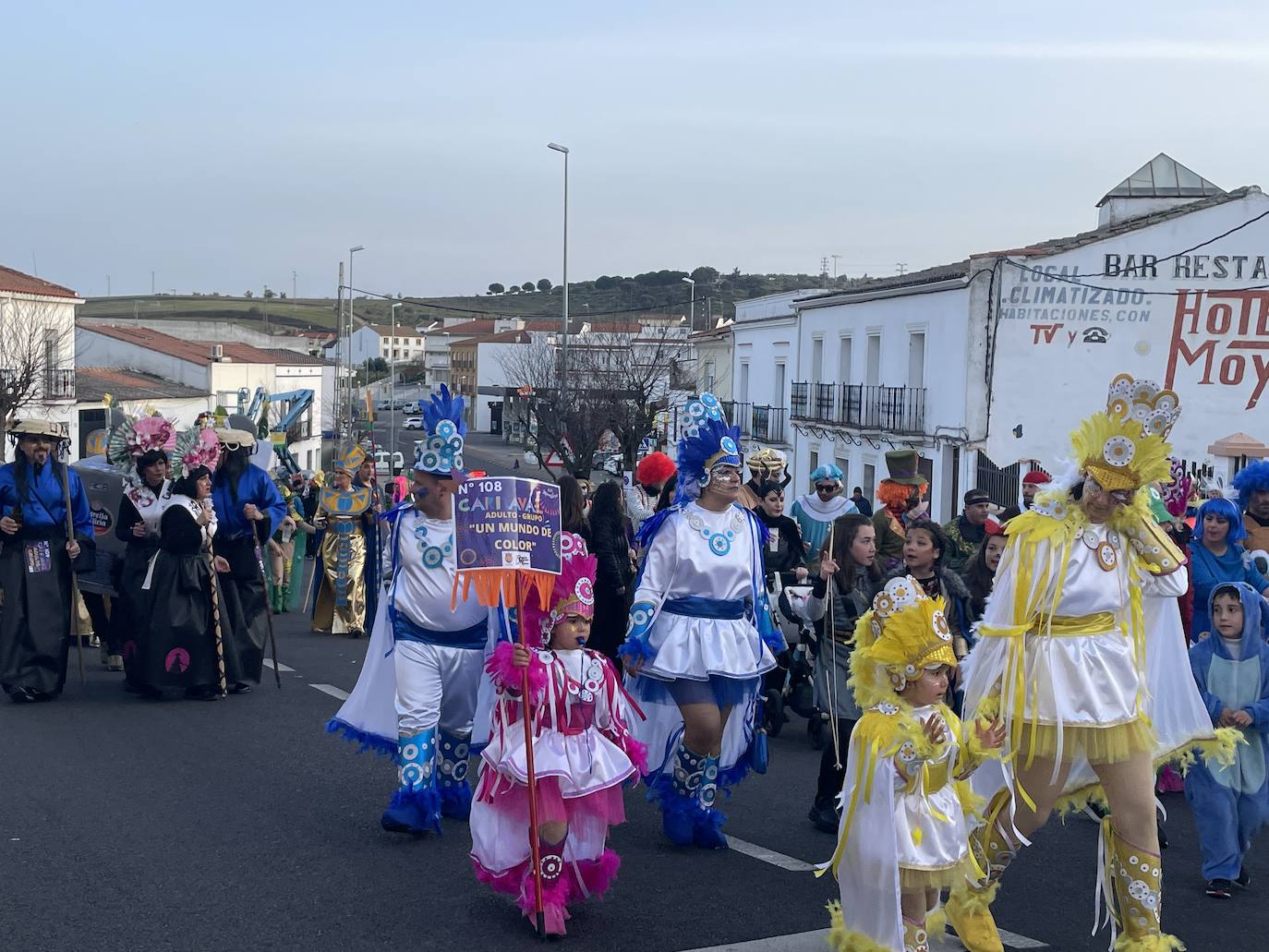 Desfile de Carnaval 2023 por las calles de Monesterio