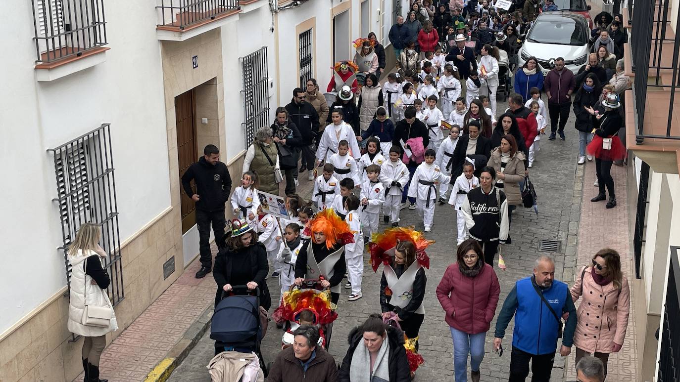 Los más pequeños de la casa inauguran el carnaval en Monesterio