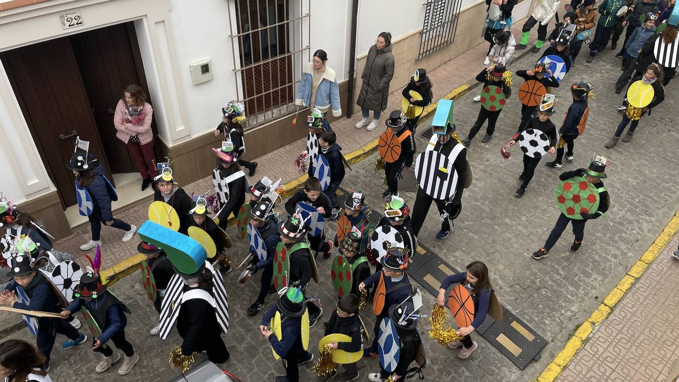 Los más pequeños de la casa inauguran el carnaval en Monesterio