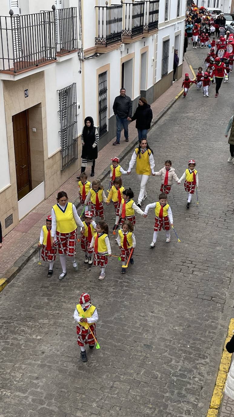 Los más pequeños de la casa inauguran el carnaval en Monesterio