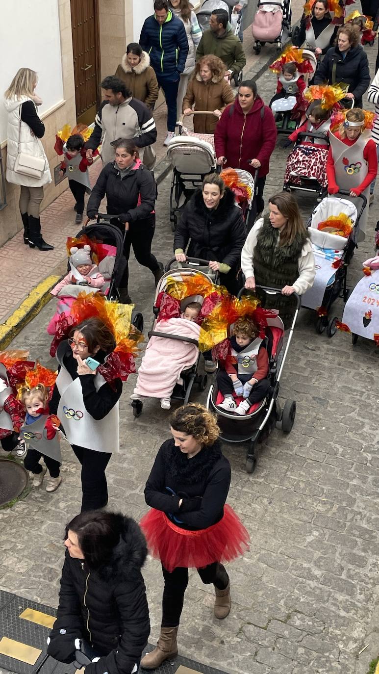 Los más pequeños de la casa inauguran el carnaval en Monesterio