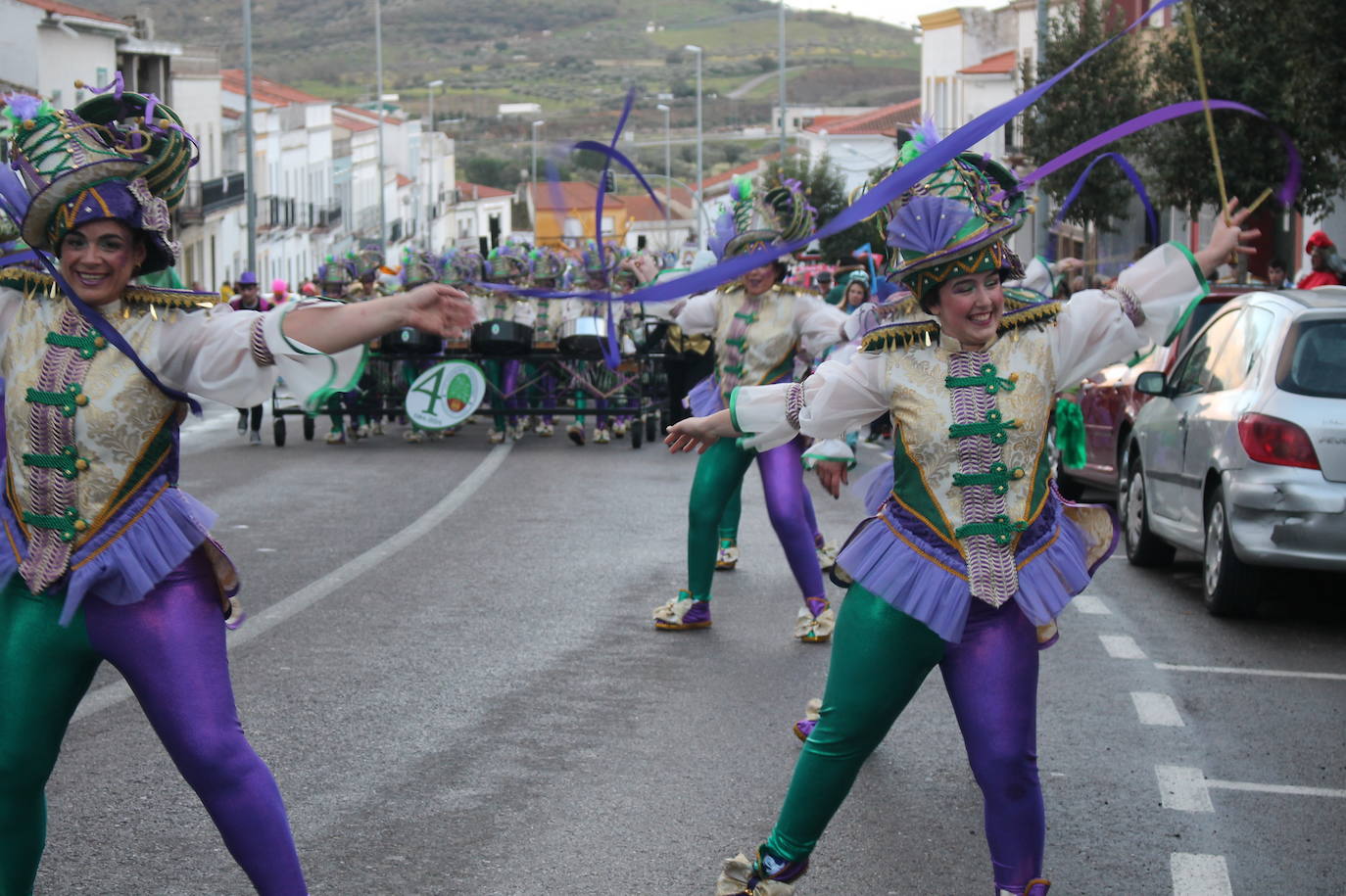 En imágenes, el pasacalles popular del Carnaval de Monesterio (Parte I)