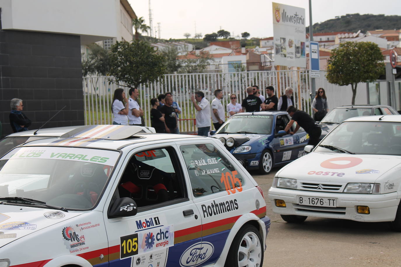 Ambiente del RS Culebrín-Pallares a su paso por Monesterio