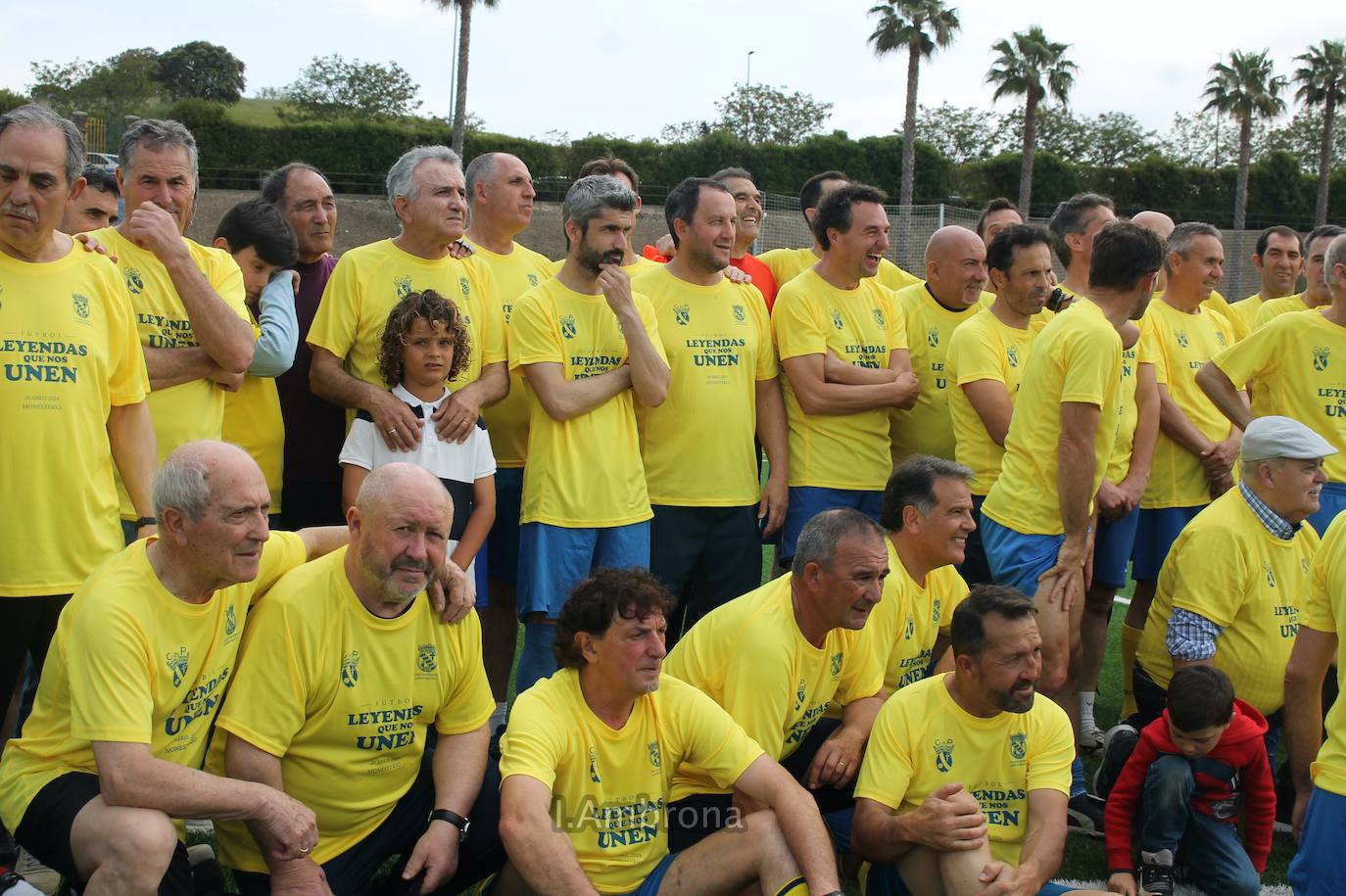 Las leyendas del Mone se reúnen por el 50 aniversario del club