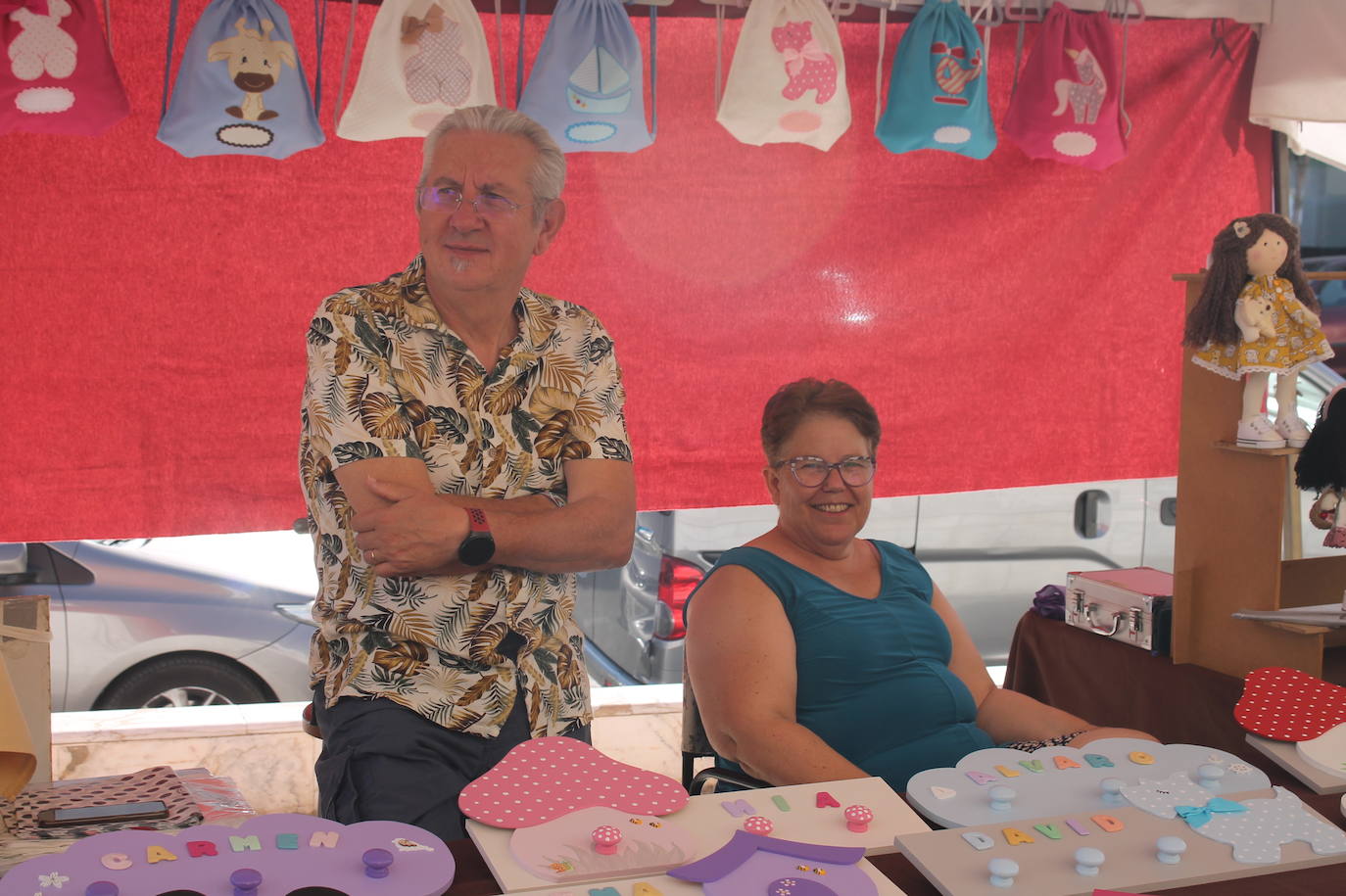 Puesto de productos infantiles