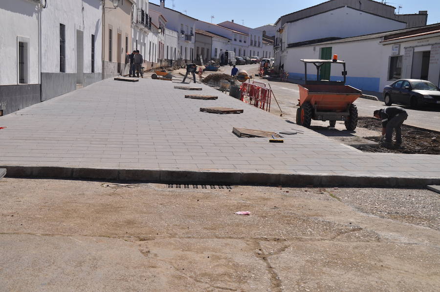 Obras en la Avenida de Portugal