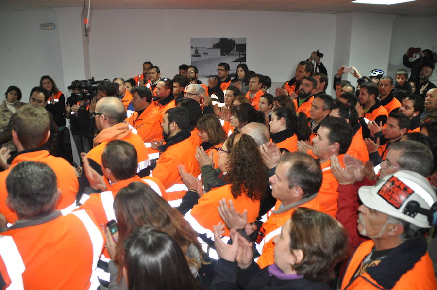 Imagen de los mineros de Aguablanca