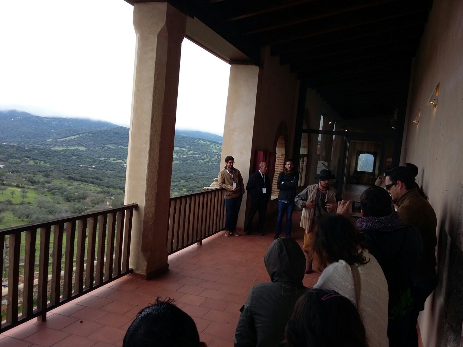Vistas desde el Conventual durante una visita guiada 