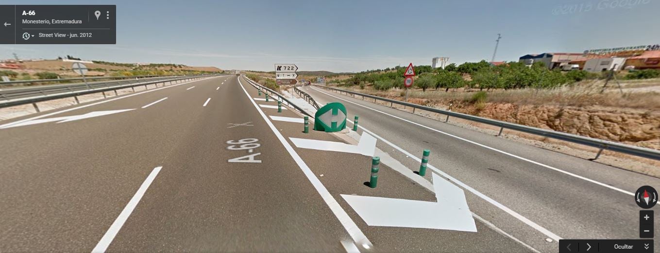 Lugar en el que se ha producido el accidente 