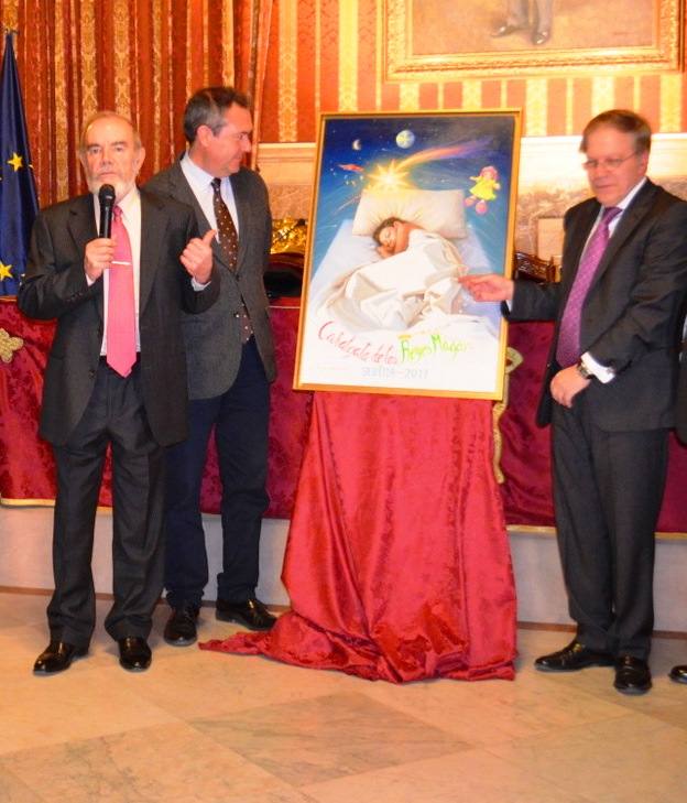 Durante la presentación del cartel anunciador 