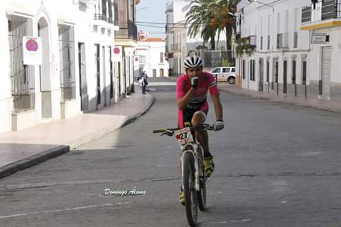 Felipe Morales durante la prueba 