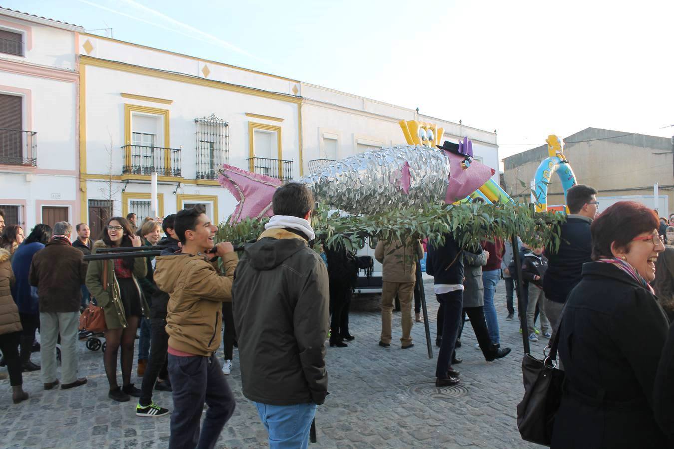 Entierro de la Sardina del pasado año 
