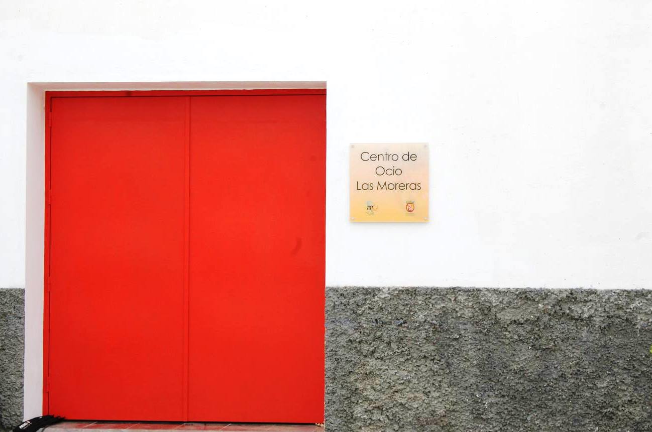 Entrada al nuevo Centro de Ocio que se inaugurará esta tarde 