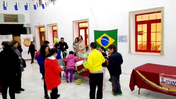 Ayer, durante las Jornadas Interculturales 