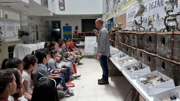 Actividad en el MiMABA con escolares 