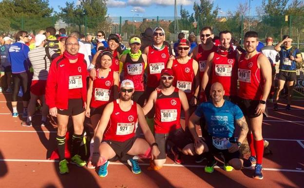 Doce corredores de Navalmaratón disputan la XX Media Maratón de Getafe