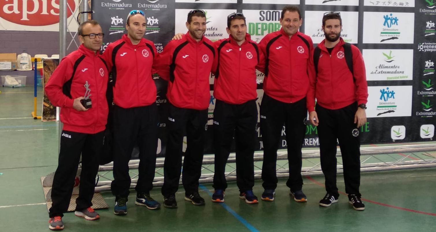 Representantes de Navalmaratón en Montijo 