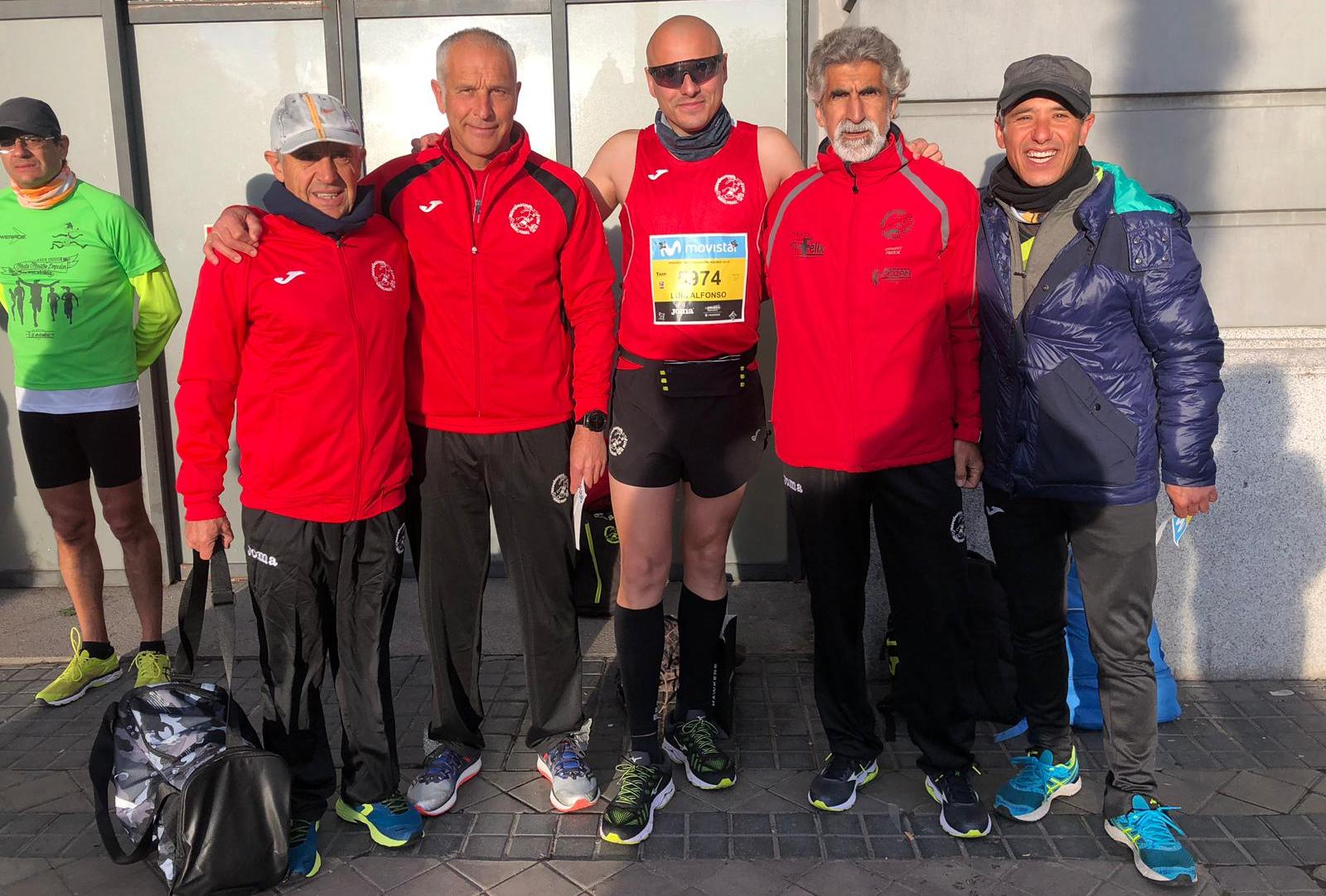 Corredores de Navalmaratón en Madrid 