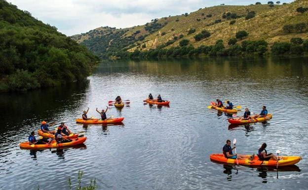 Nuevo descenso en kayak por el río Tajo