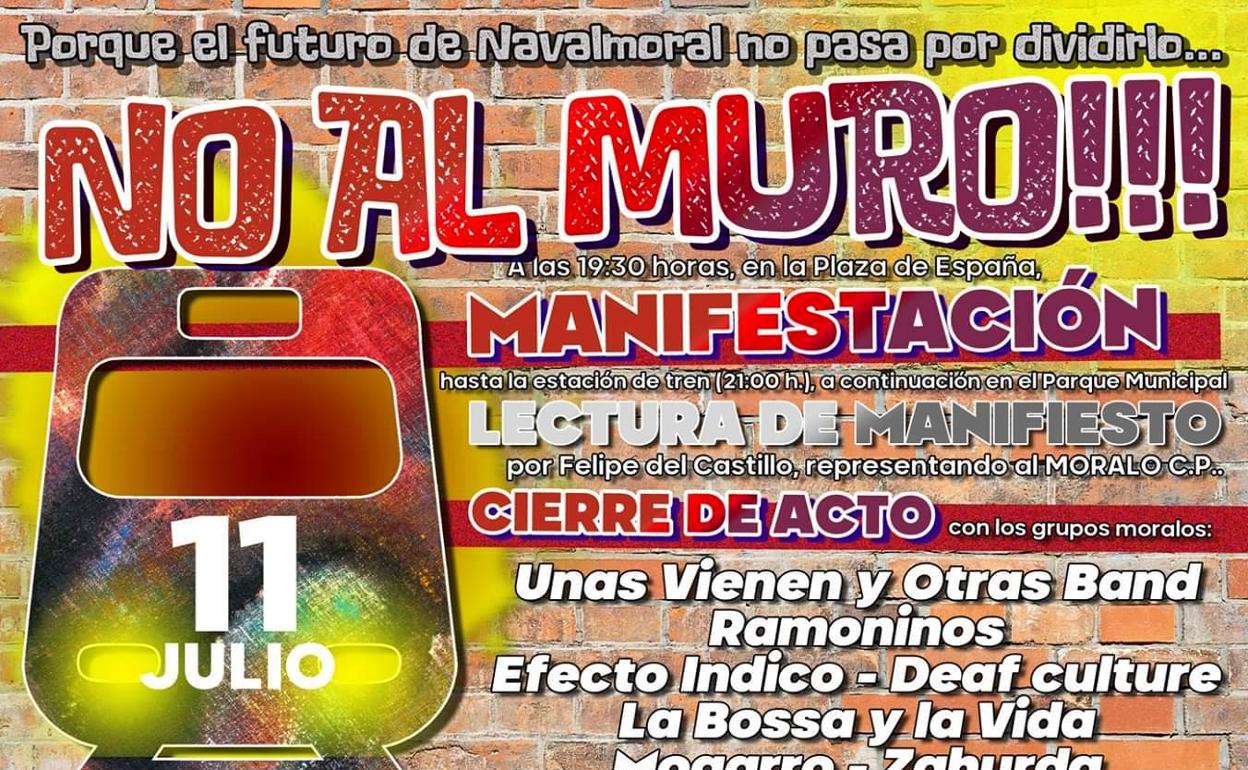 No al Muro pide 'cordura' a ADIF para «no dividir la convivencia y paralizar nuestro futuro»