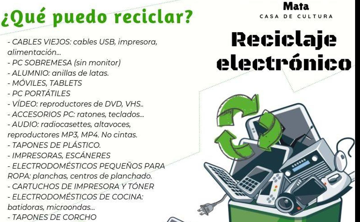 Organizan un concurso de reciclaje de equipos y componentes electrónicos