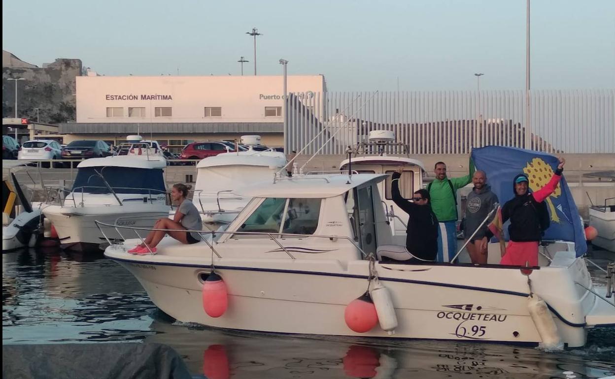 «Cruzar el Estrecho a nado ha sido muy emocionante»