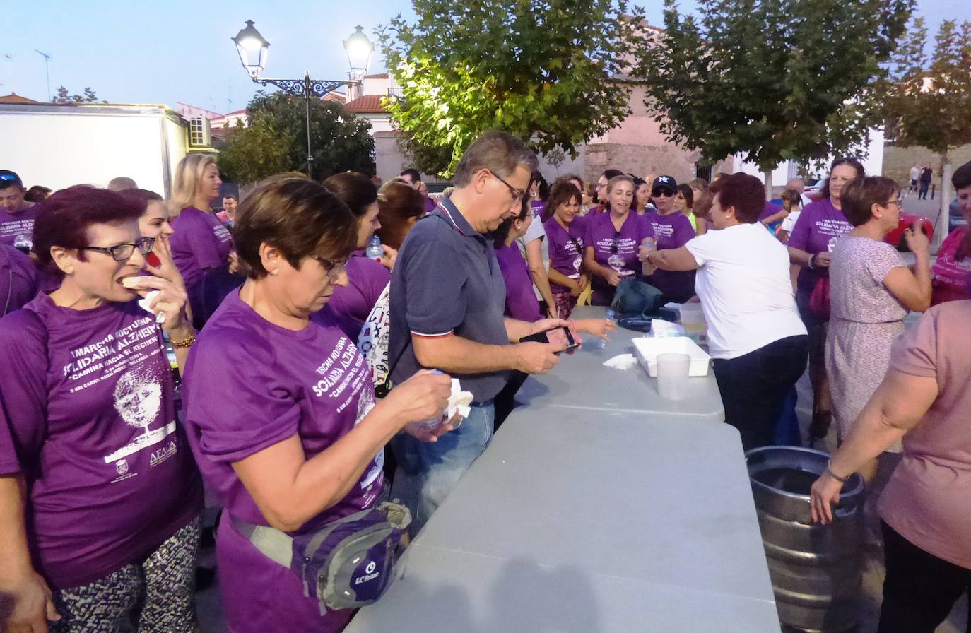 Recibimiento en Millanes 