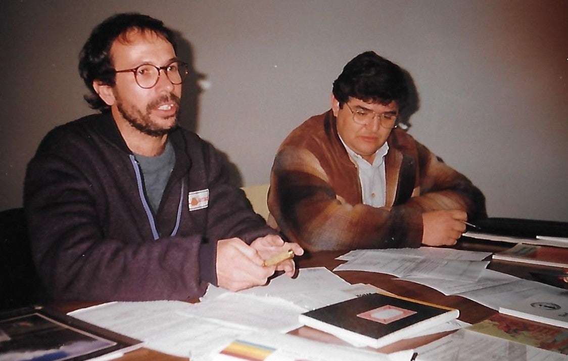 Primera asamblea del CECA, en junio de 1994 