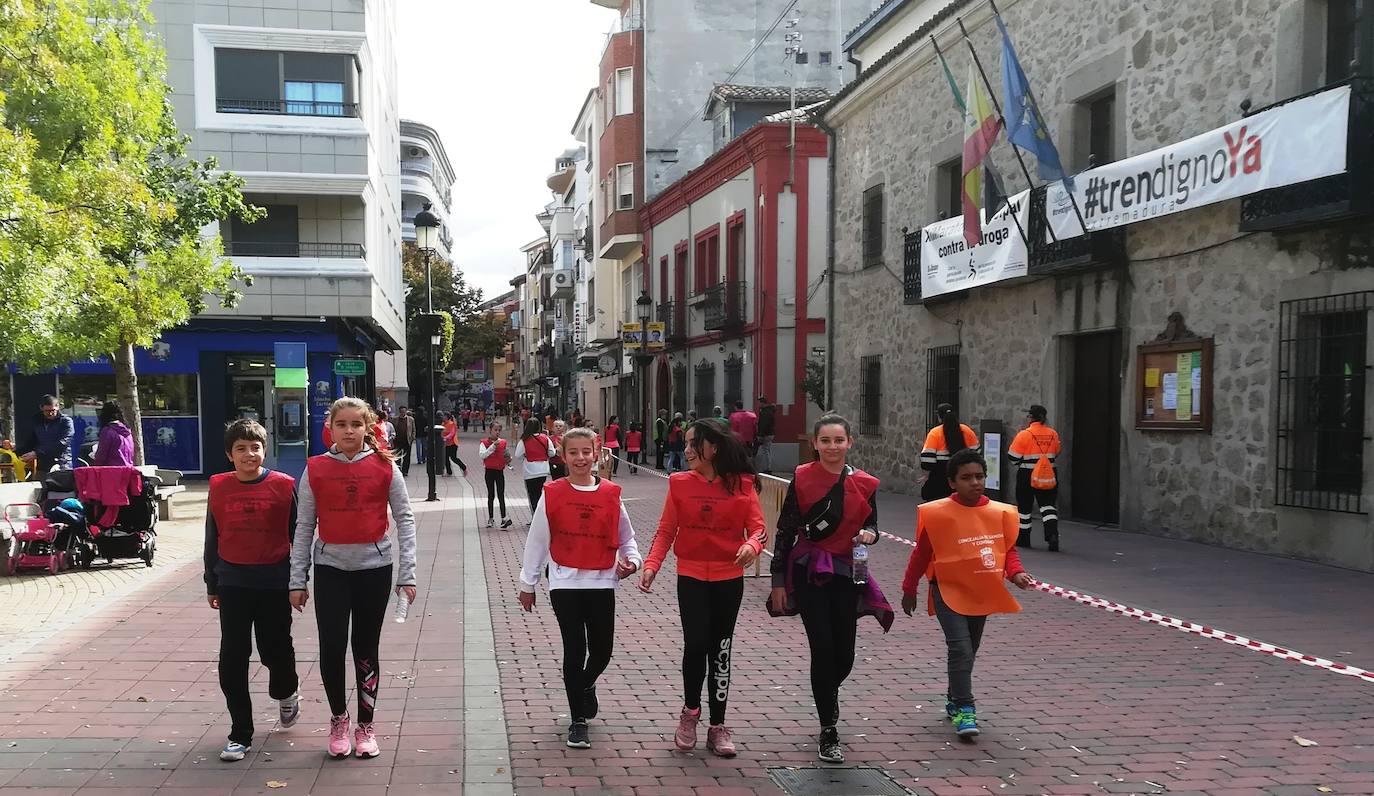 Escolares del Campo Arañuerlo en la maratón 