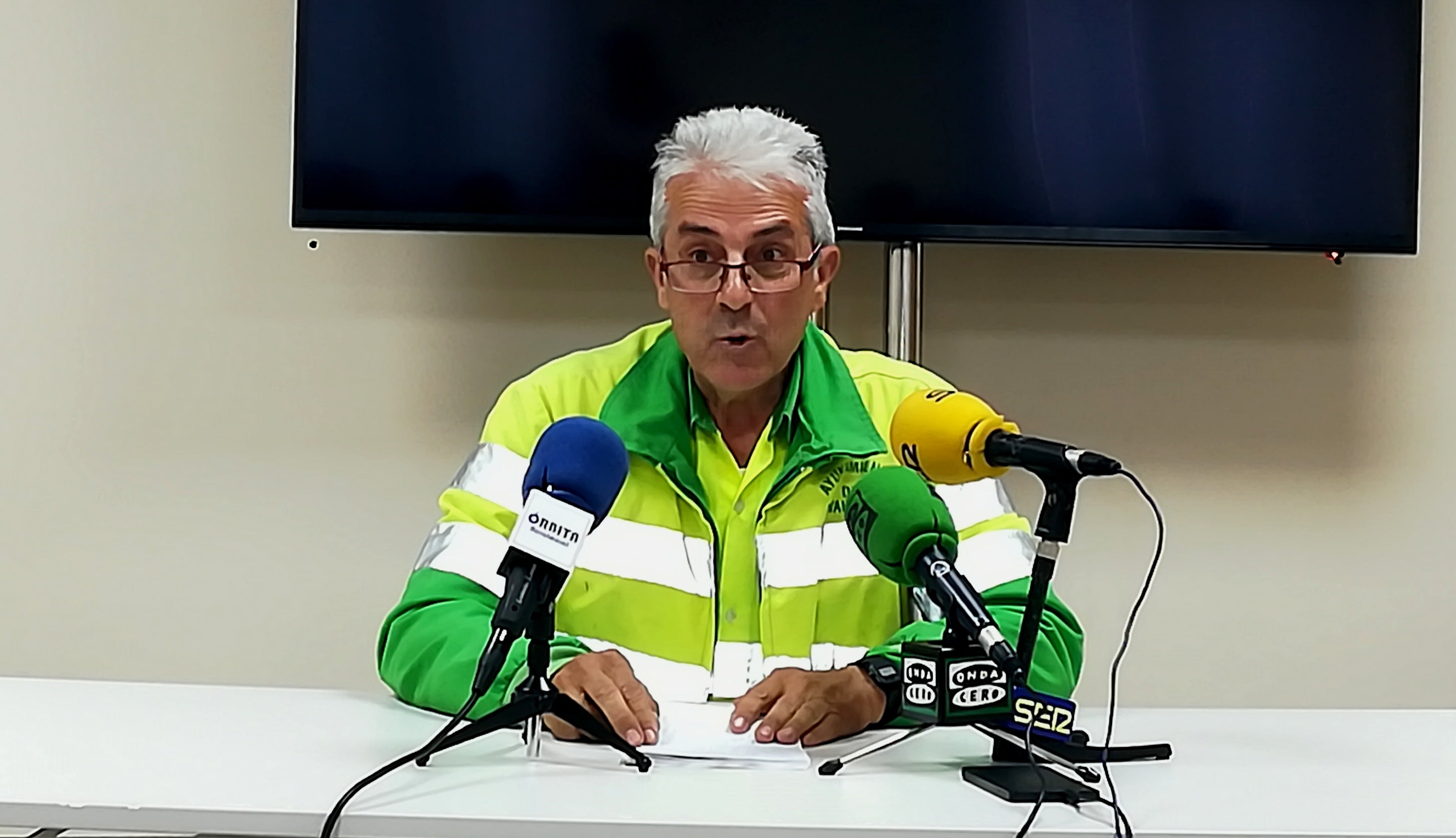 Ángel Mariscal, jardinero jefe de Navalmoral 