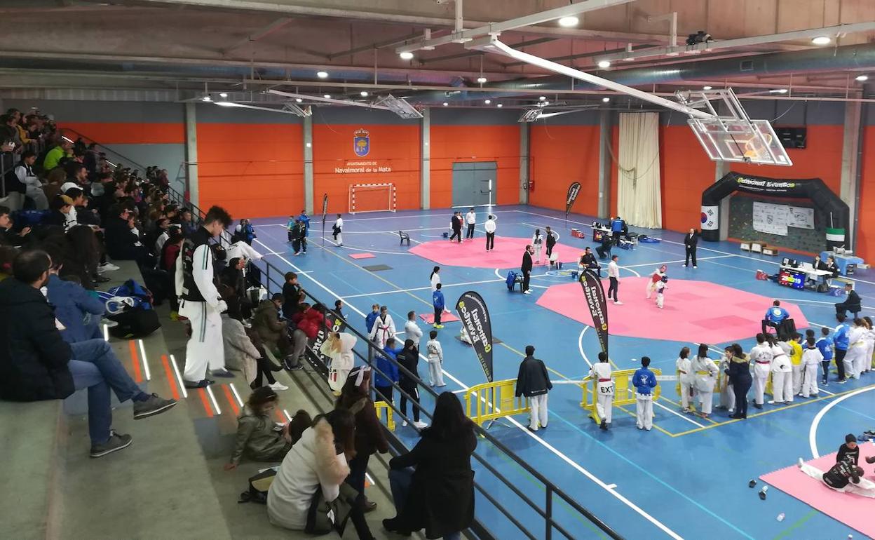 Open de Taekwondo en el pabellón Antonio Jara 