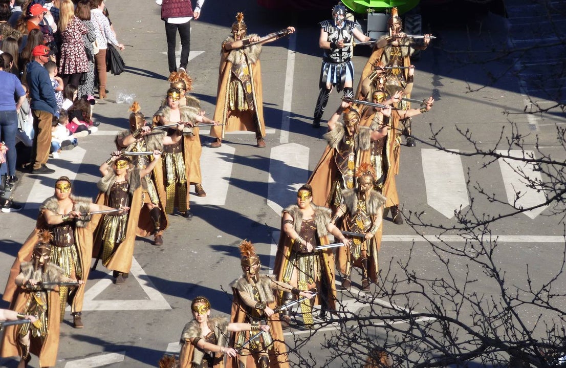 Fotos: Desfile de carrozas y comparsas