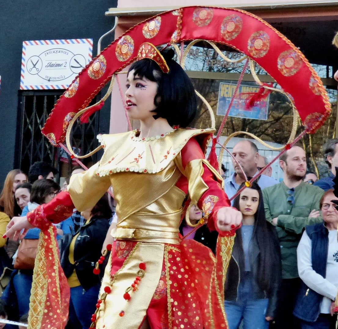 Fotos: Desfile de carrozas y comparsas