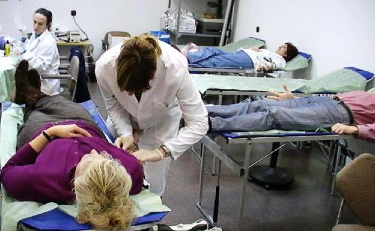 Siete extracciones de sangre en marzo en el Área de Salud