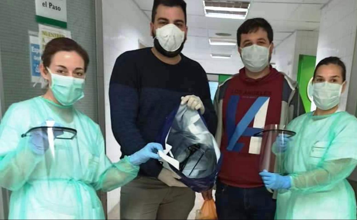 Entrega de material fabricado con impresoras 3D 