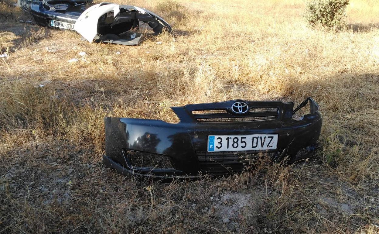 La Policía Local investiga partes de vehículos abandonadas en la dehesa boyal