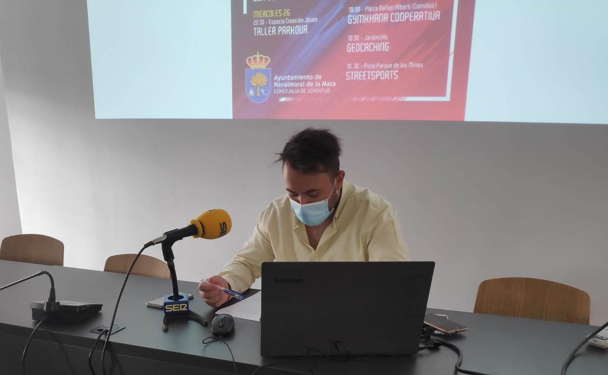Josema Encinas en la presentación de la semana 