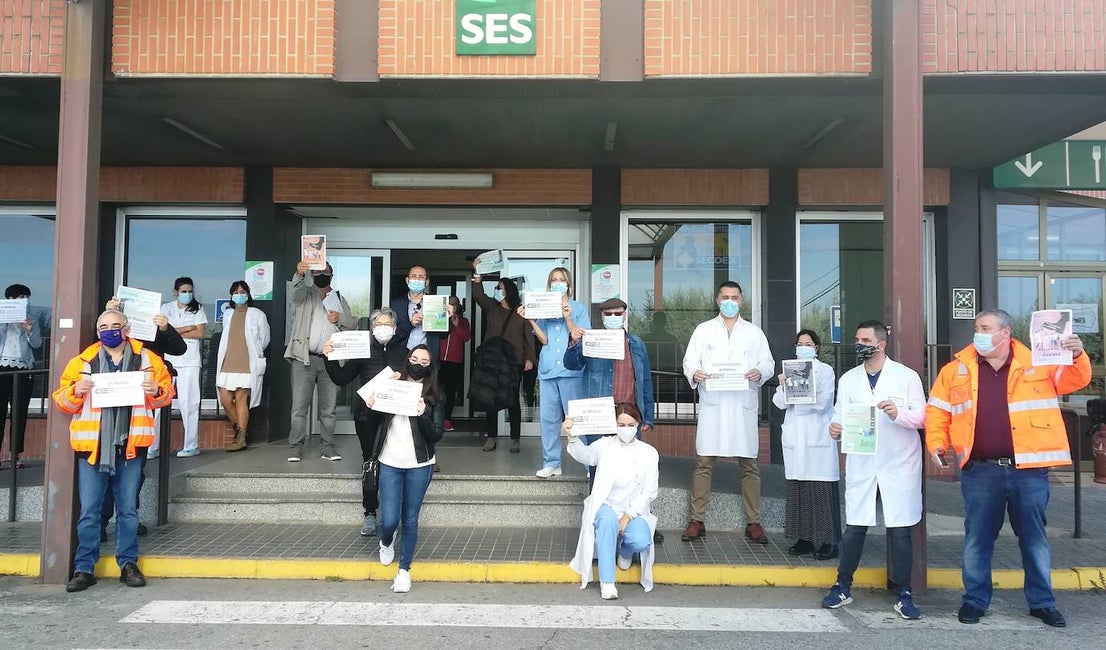 Fotos: El consejero de Sanidad visita el hospital