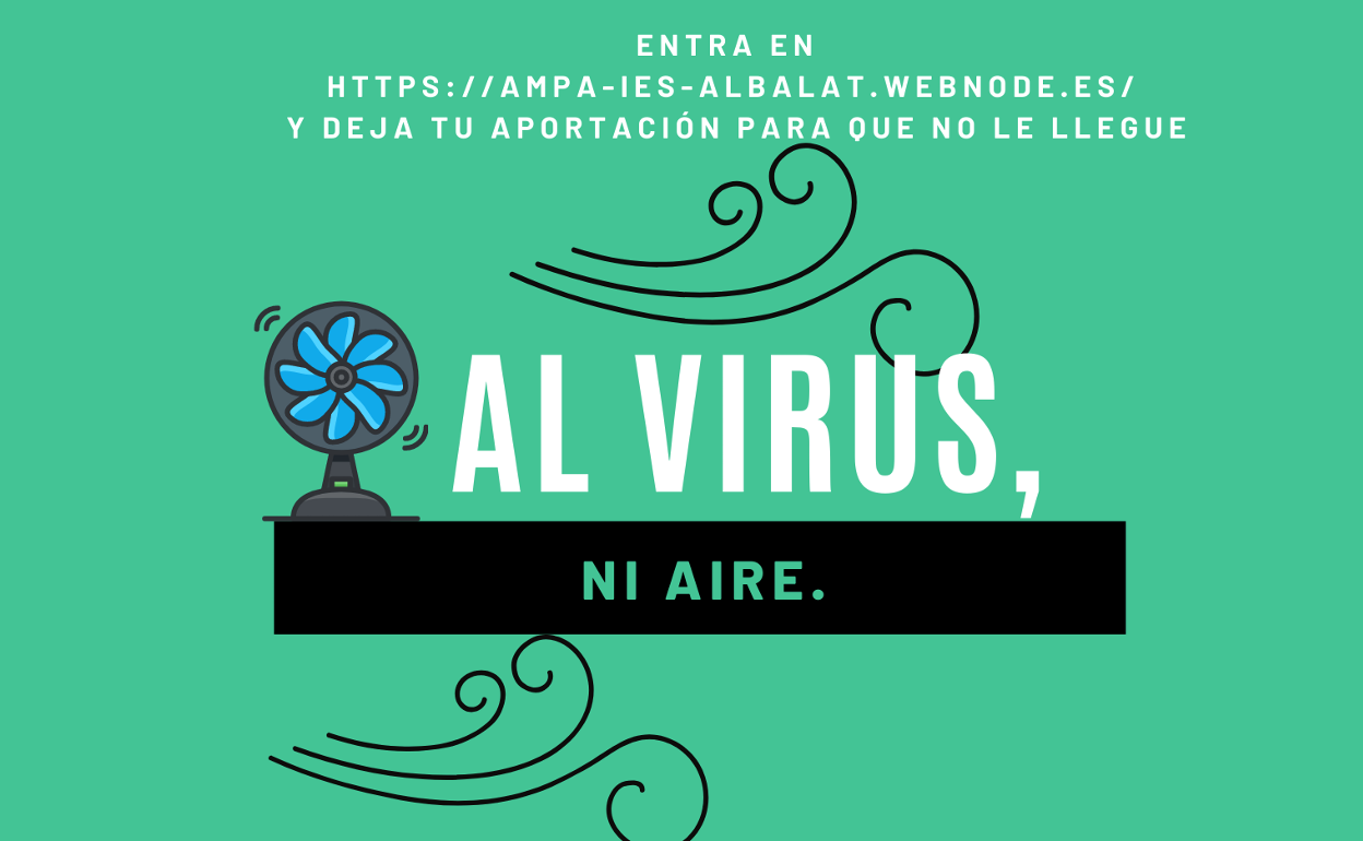 Al virus, ni aire