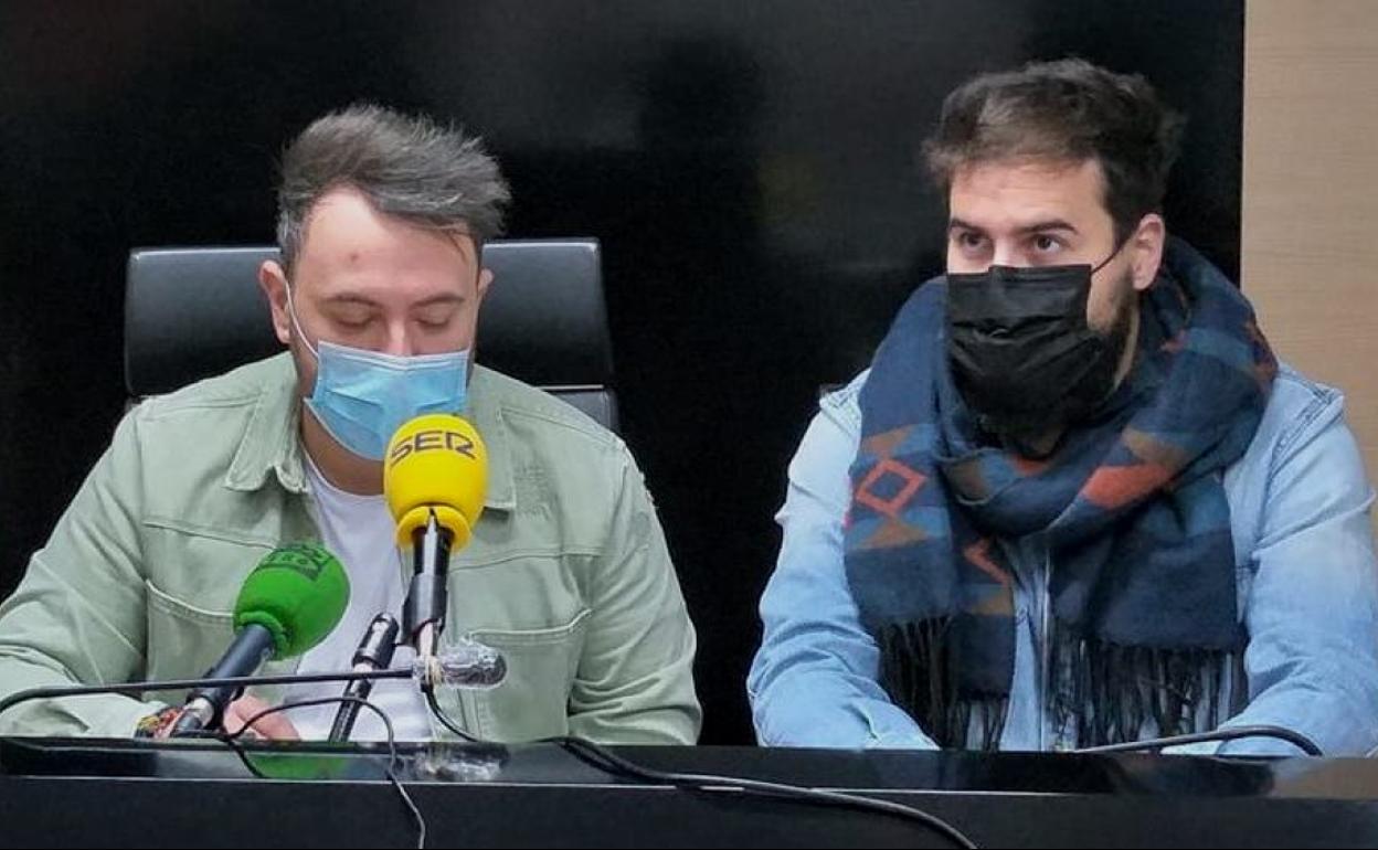 Josema Encinas y Pedro Fernández, portavoces municipales 